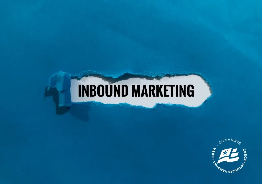 wallpaper con la leyenda de inbound marketing